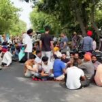  बस रूट बंद होने पर लोगों का गुस्सा, खन्ना–मलेरकोटला रोड जाम